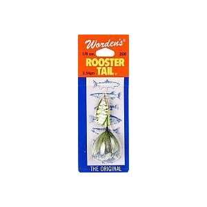 Yakima Roostertail Fishing Lures 1/8 oz Chartreuse Black Tiger