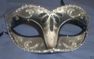 Black Child Petite Venetian Mask Masquerade Mardi Gras 831687031120 