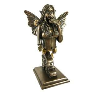   INCOMPLETE Steampunk Fairy Statue Figure Steam Punk