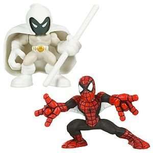   Hero Squad    Spider Man and Moon Knight Action Figures Toys & Games