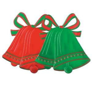  Foil Christmas Bell Silhouettes Case Pack 144   540599 