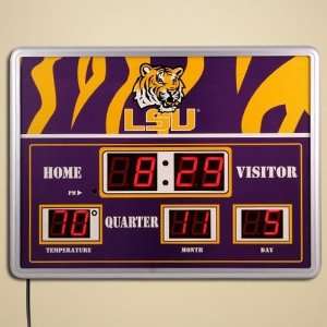  LSU Tigers LED Scoreboard Clock