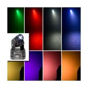   Quad Color LED Moving Yoke Fixture (Standard): Musical Instruments