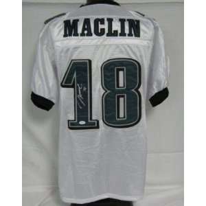  Jeremy Maclin Signed Uniform   White JSA   Autographed NFL Jerseys 