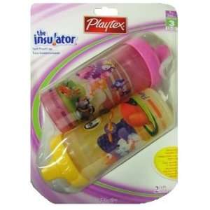  Playtex The Insulator Spill Proof Sippy Cups, 2 Sippy Cups 