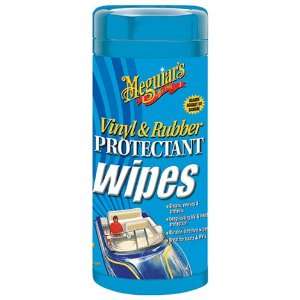    Meguiars Marine Vinyl & Rubber Protectant Wipes Automotive