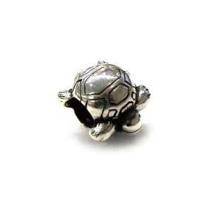 Authentic Carlo Biagi Sea Turtle Bead Charm   .925 Sterling Silver 