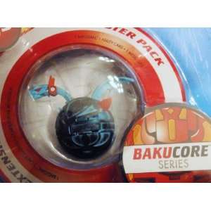   Bakugan B3 Bakucore Sealed Green Pyro Dragonoid Booster: Toys & Games
