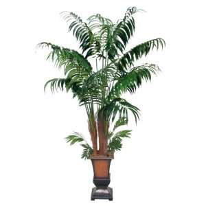   Foot Tall Lifelike Areca Palm Tree in Metal Stand: Home & Kitchen