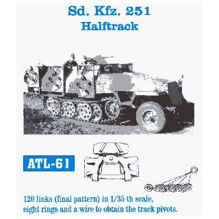   Tank Track Link Set (120 Links) 1 35 Fruilmodel Toys & Games