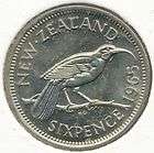 1965 47th Birthday lucky sixpence coin pendant charm   47th birthday 