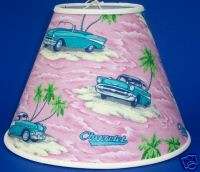 50/60 Chevrolet Chevy Lampshade Palm Tree Lamp Shade  