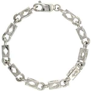   Bullet Chain Bracelet 7 in. (Also Available in 8), 7/32 in. (5.5mm