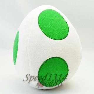 Super Mario Bros 8 Yoshi Egg Green Plush Doll # MY178  