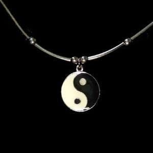  Yin Yang Necklace Deluxe on Leather: Everything Else