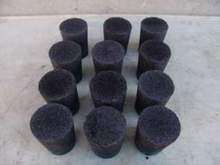 TERRCO CONCRETE GRINDER STONES AND PLUGS LARGE LOT  