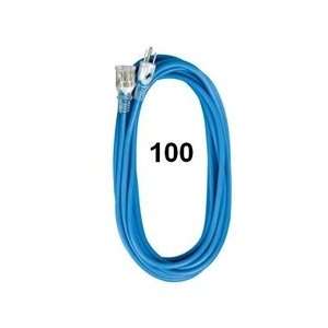   Ft SJEOOW Blue Extension Cord w/Lighted End 05 00360: Home Improvement