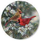 Rosemary Millette Cardinals with Magnolias Coasters Brand New