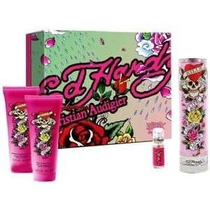 Ed Hardy Gift Set by Christian Audigier Perfume for Women 4 Piece Set 