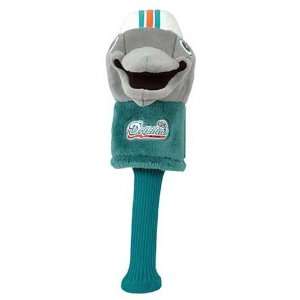 Miami Dolphins Team Mascot Golf Club Headcover  Sports 