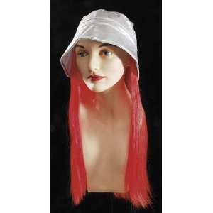  Red Wig with silver Hat   Loftus 