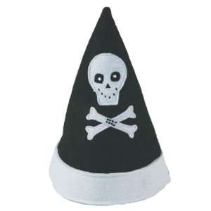   Childrens Reusable Pirate Skull & Bones Party Hat: Toys & Games
