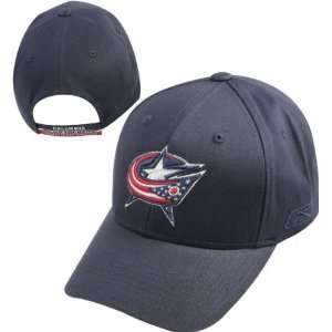  Columbus Blue Jackets BL Primary Adjustable Hat Sports 