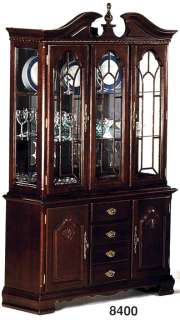 Chippendale Formal Dining Room China Cabinet NEW  