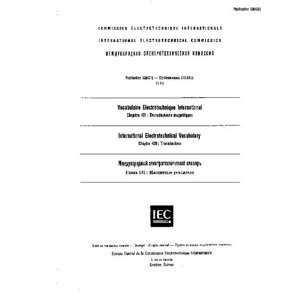  IEC 60050 431 Ed. 1.0 b:1980, International 