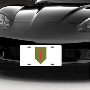  Army 1st Infantry Division LICENSE PLATE Automotive