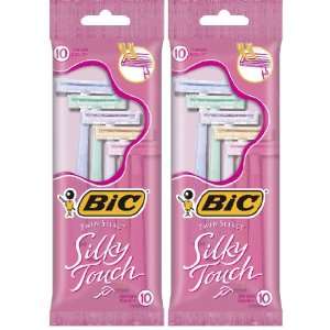  Bic Twin Select Silky Touch    10 ct. Beauty
