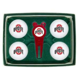 Ohio University Bobcats NCAA Golf Ball & Divot Gift Set  