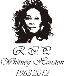 Whitney Houston Tribute We Will Always Love You RIP Whitney Memorial T 