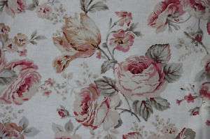 Olivia Small Pink Roses Fabric 463201 DAmore  