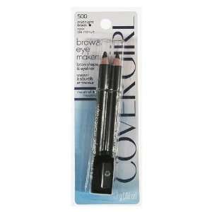   Midnight Brown Brow and Eye Markers Pencil Eyeliner Sold in packs of 2