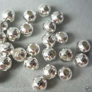 1000pcs Tibet Silver 3mm Round Metal Spacer Beads  