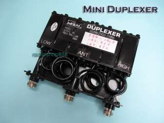 20W MINI VHF 6 Cavity Duplexer for radio tone repeater  