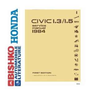  1984 HONDA CIVIC Shop Service Repair Manual CD: Automotive