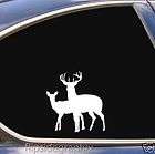 Deer Family Whitetail Deer Hunting Decal Sticker DF 005