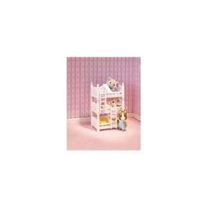  Calico Critters Triple Baby Bunk Beds: Toys & Games