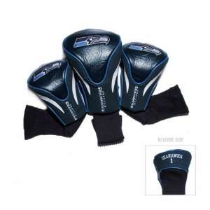  Seattle Seahawks Contour Fit Headcover Set Sports 