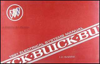 1991 Buick LeSabre Electrical Troubleshooting Manual 91 Original 