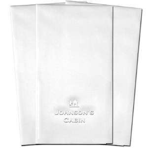     Personalized Embossed Guest Towels (Hide A Way)