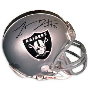   : Lamont Jordan Signed Oakland Raiders Mini Helmet: Sports & Outdoors
