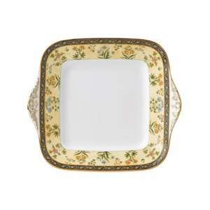  Wedgwood India Cake Plate Square 10.75 In: Kitchen 
