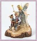 Jim Shore Disney Wood Carved Pinocchio, Blue Fairy, Jiminy Cricket