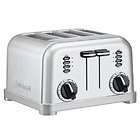 cuisinart brushed stainless steel 4 slice toaster cpt 180 