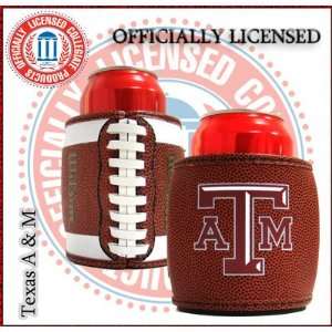   Logo Football Can Koozie for Your Favorite Beverage