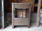 RAY GLO ANTIQUE RADIANT GAS HEATER WITH PORCELAIN BRICKS