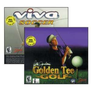  Golden Tee Golf / Viva Soccer (Jewel Case): Video Games